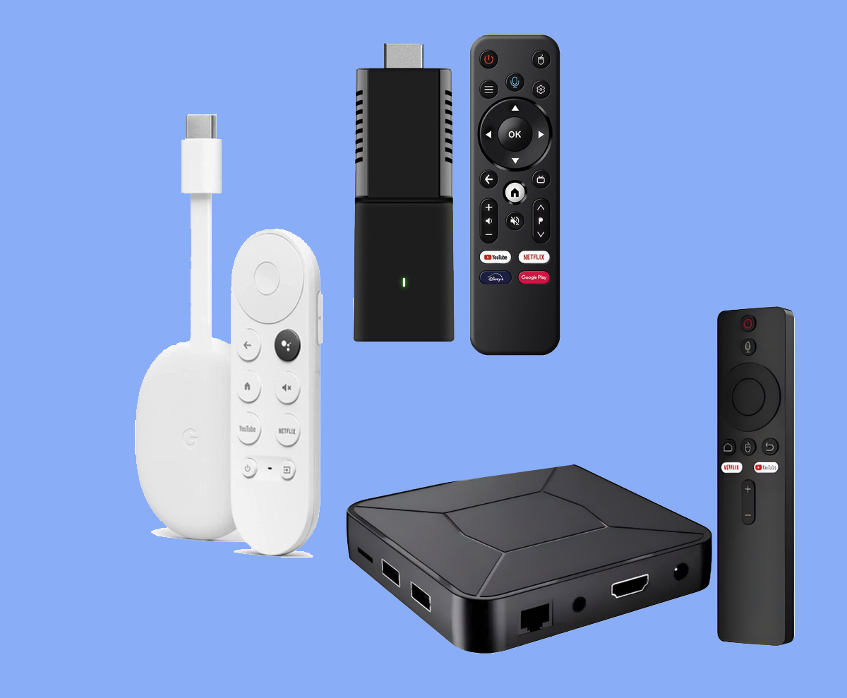 Google Chromecast vs Robasit TravelCast vs Android TV Streaming Box