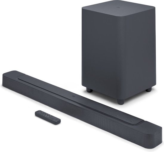 JBL Bar 500 Pro - Soundbar met Draadloze Subwoofer geschikt voor TV - Zwart