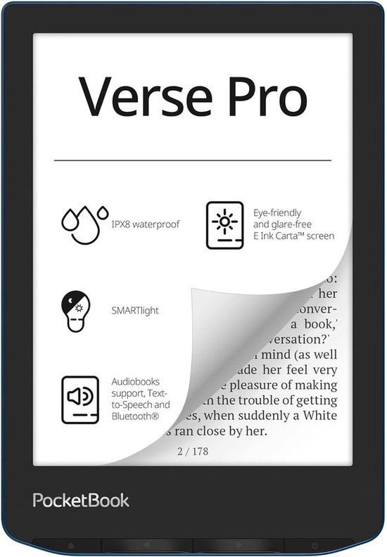 PocketBook eReader - Verse Pro - Azure