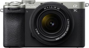 Sony Systeemcamera A7C II + Allround lens 28 - 60 mm Zilver